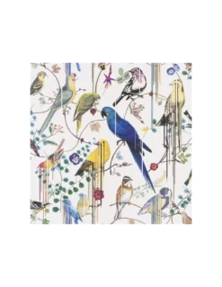 Papier Peint Birds Sinfonia Neige, Christian Lacroix