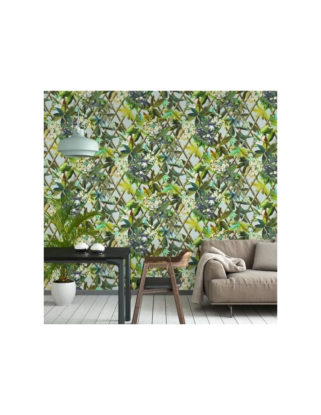 Papier peint Canopy Celadon, Christian Lacroix Papier Peint Canopy Celadon, Christian Lacroix -Deco En Ligne Magasin papier peint canopy celadon christian lacroix 1