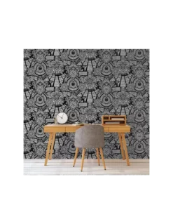 Papier Peint Coupole Argent, Jean Paul Gaultier -Deco En Ligne Magasin papier peint coupole argent jean paul gaultier 2