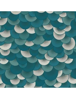 Papier Peint Ecailles Aqua, Jean Paul Gaultier