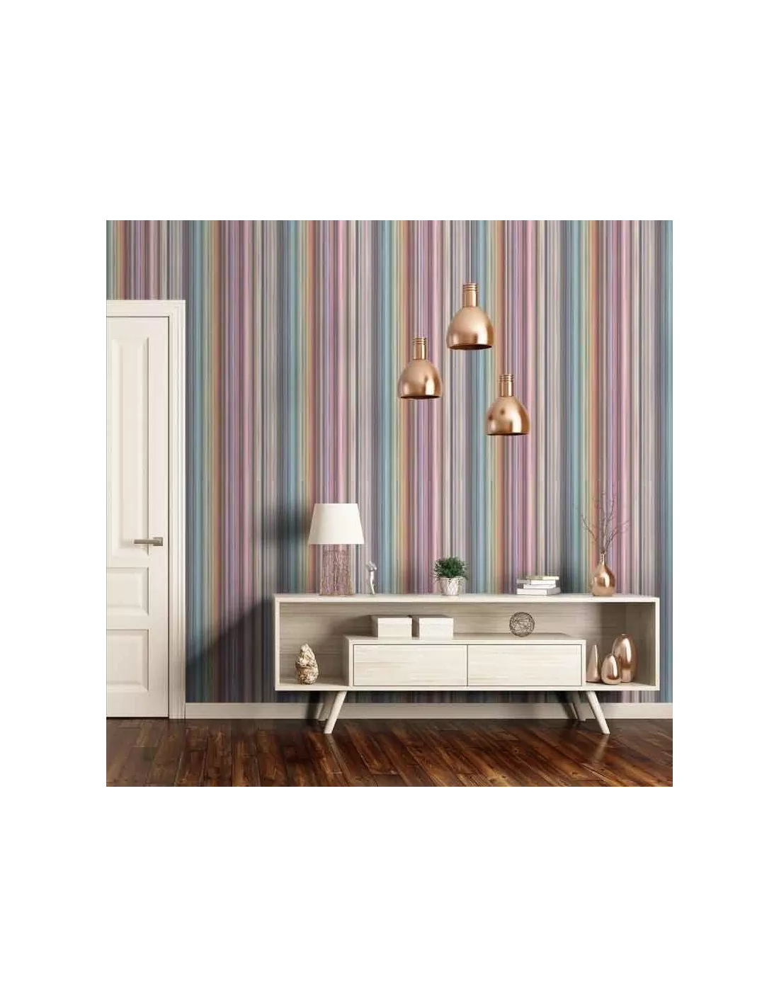 Papier peint Riga Multicolor Verticale, Missoni Home Papier Peint Riga Multicolor Verticale, Missoni Home -Deco En Ligne Magasin papier peint riga multicolor verticale missoni home 1