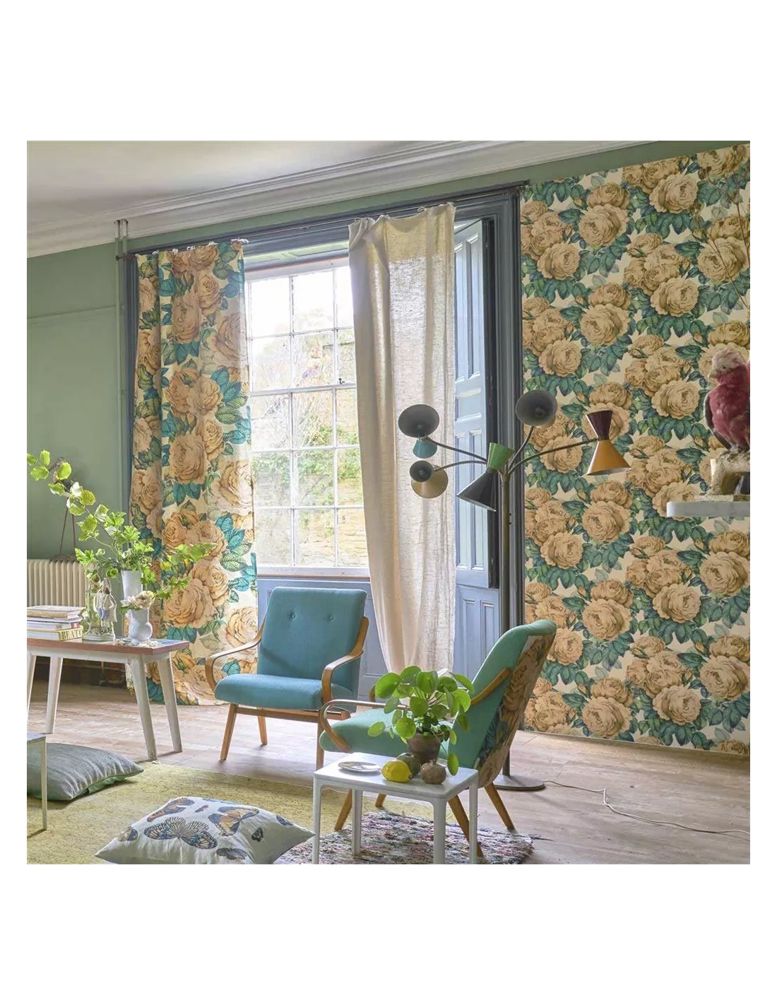 Papier peint The Rose Tuberose, John Dorian Papier Peint The Rose Tuberose, John Dorian -Deco En Ligne Magasin papier peint the rose tuberose john dorian 1