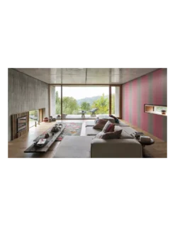 Papier Peint Vertical Stripe Rose, Missoni Home -Deco En Ligne Magasin papier peint vertical stripe rose missoni home 2