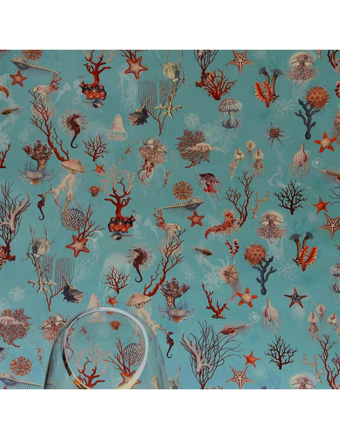 Papier peint vinyle Corail Océan, Jean Paul Gaultier Papier Peint Vinyle Corail Océan, Jean Paul Gaultier -Deco En Ligne Magasin papier peint vinyle corail ocean jean paul gaultier 1