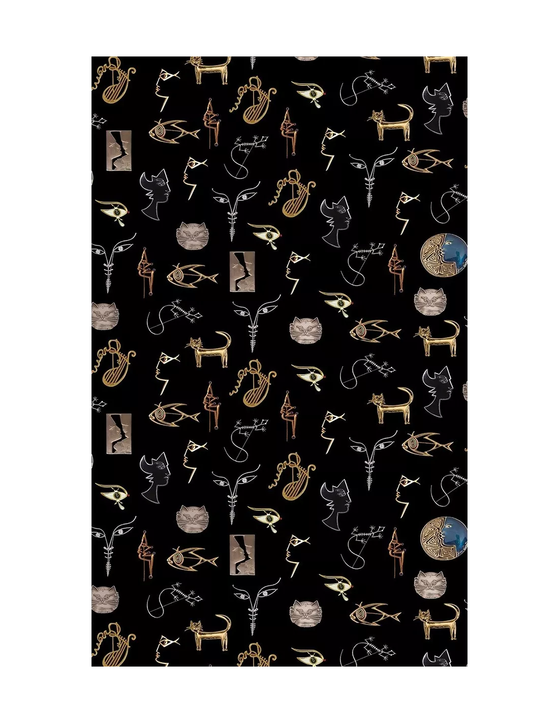 Papier peint vinyle Joyaux Noir, Lelièvre Papier Peint Vinyle Joyaux Noir, Lelièvre -Deco En Ligne Magasin papier peint vinyle joyaux noir lelievre 1