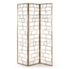 Paravent En Métal Doré, Thai Natura
