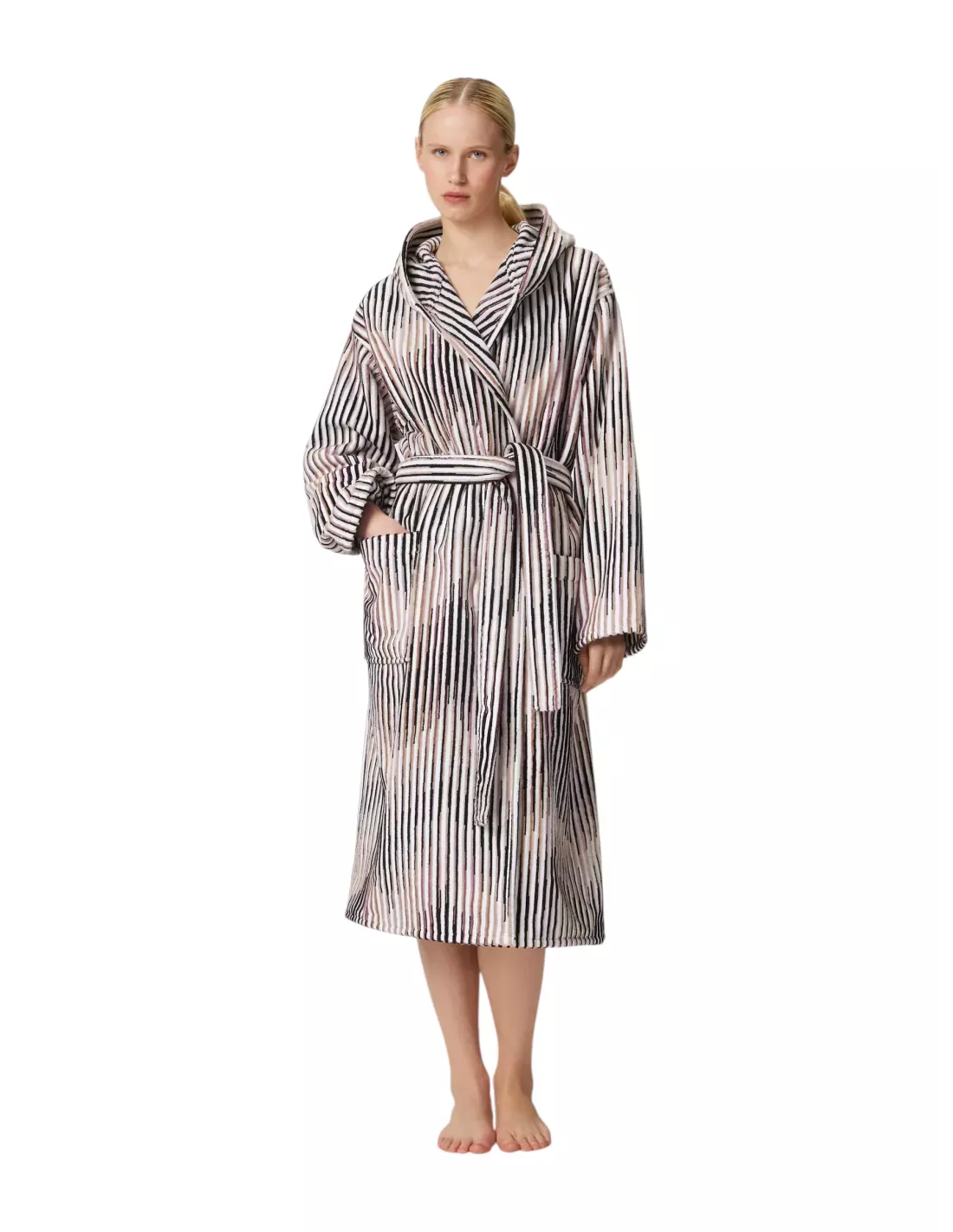 Peignoir Capuche Arpeggio Brun, Missoni Home Peignoir Capuche Arpeggio Brun, Missoni Home -Deco En Ligne Magasin peignoir capuche arpeggio brun missoni home