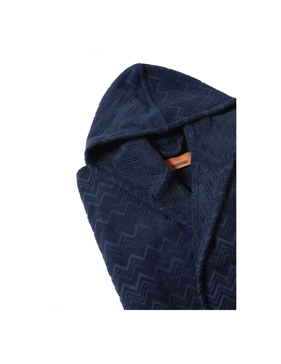 Peignoir Capuche Chalk Bleu Marine, Missoni Home Peignoir Capuche Chalk Bleu Marine, Missoni Home -Deco En Ligne Magasin peignoir capuche chalk bleu marine missoni home 1