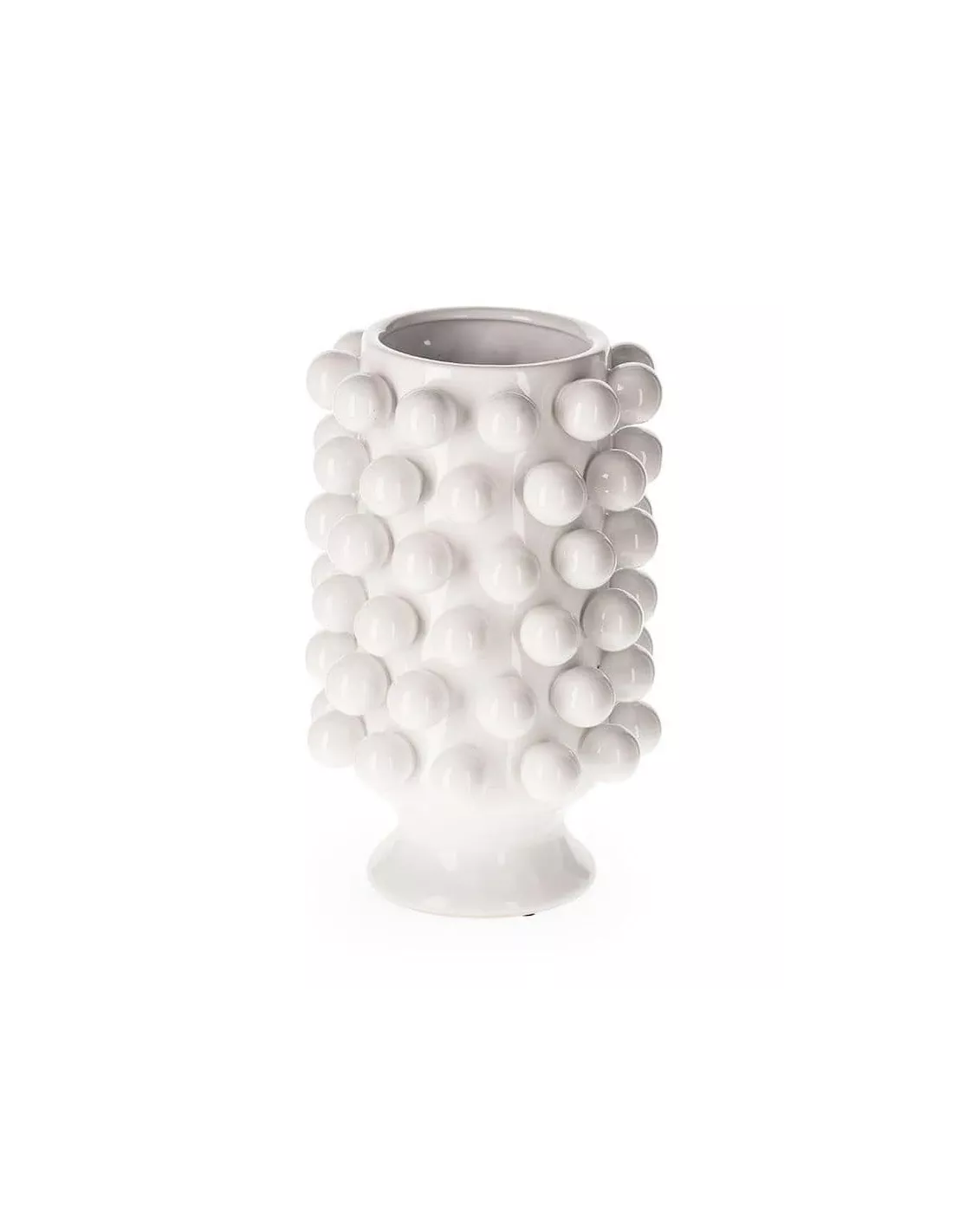 Vase blanc H40 Vase Blanc H40 -Deco En Ligne Magasin petit vase blanc h40 1