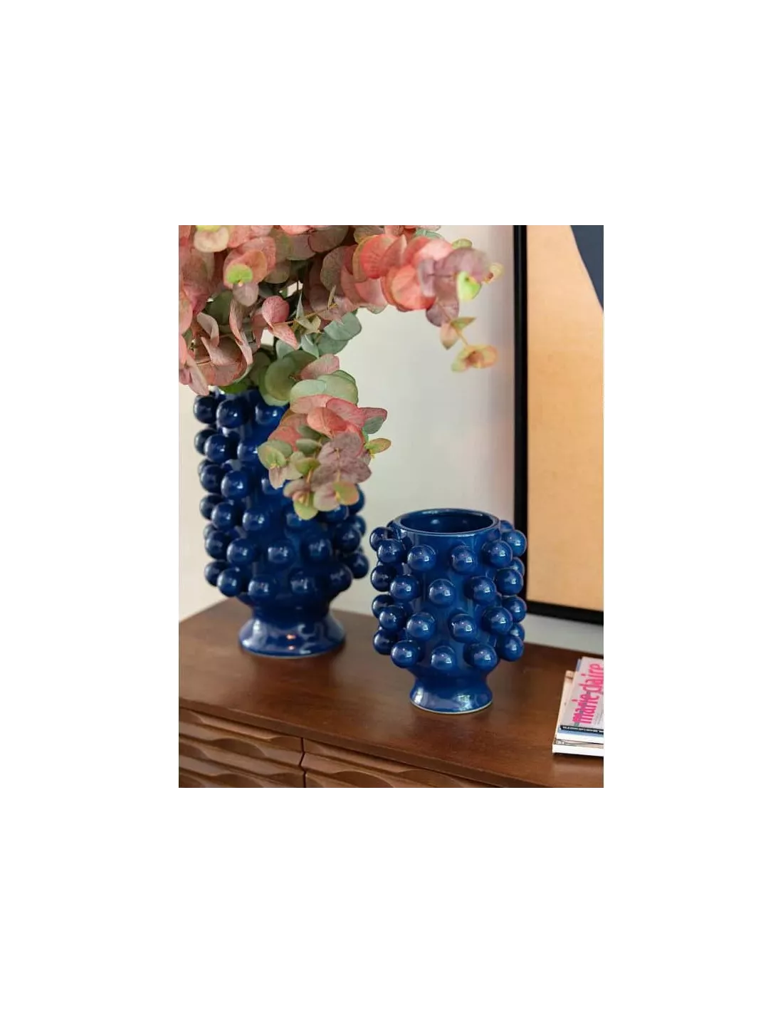 Vase vert olive H40 Vase Vert Olive H40 -Deco En Ligne Magasin petit vase vert olive h40 1