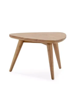 Petite Table Basse Triangle En Cèdre, Thai Natura