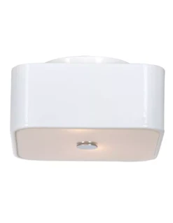 Plafonnier Quadro Blanc, Linea Verdace