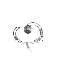 Plafonnier Spots Pauly Rond, Linea Verdace