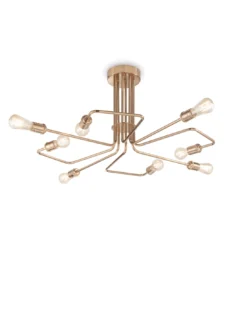 Plafonnier Triumph Doré, Ideal Lux