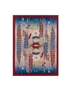 Plaid Amytis Indigo, Christian Lacroix