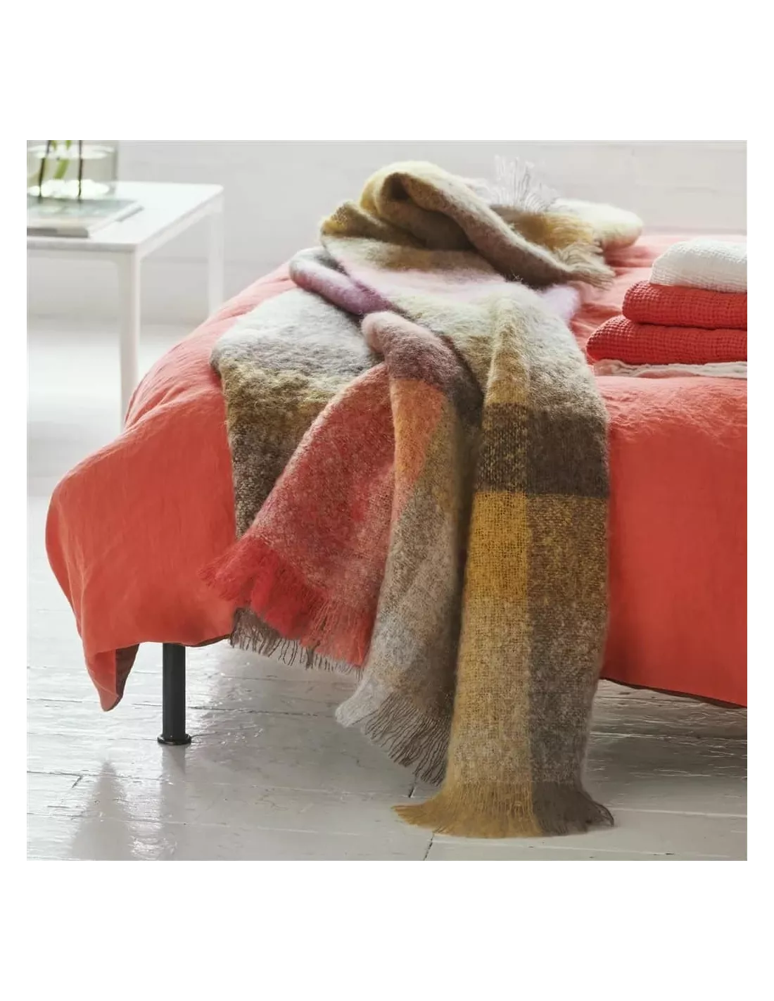 Plaid Fontaine Sepia, Designers Guild Plaid Fontaine Sepia, Designers Guild -Deco En Ligne Magasin plaid fontaine sepia designers guild 1
