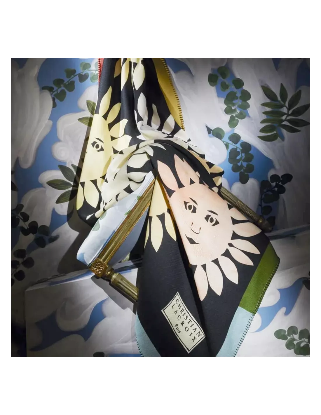 Plaid Hello Sunshine Jais, Christian Lacroix Plaid Hello Sunshine Jais, Christian Lacroix -Deco En Ligne Magasin plaid hello sunshine jais christian lacroix 1