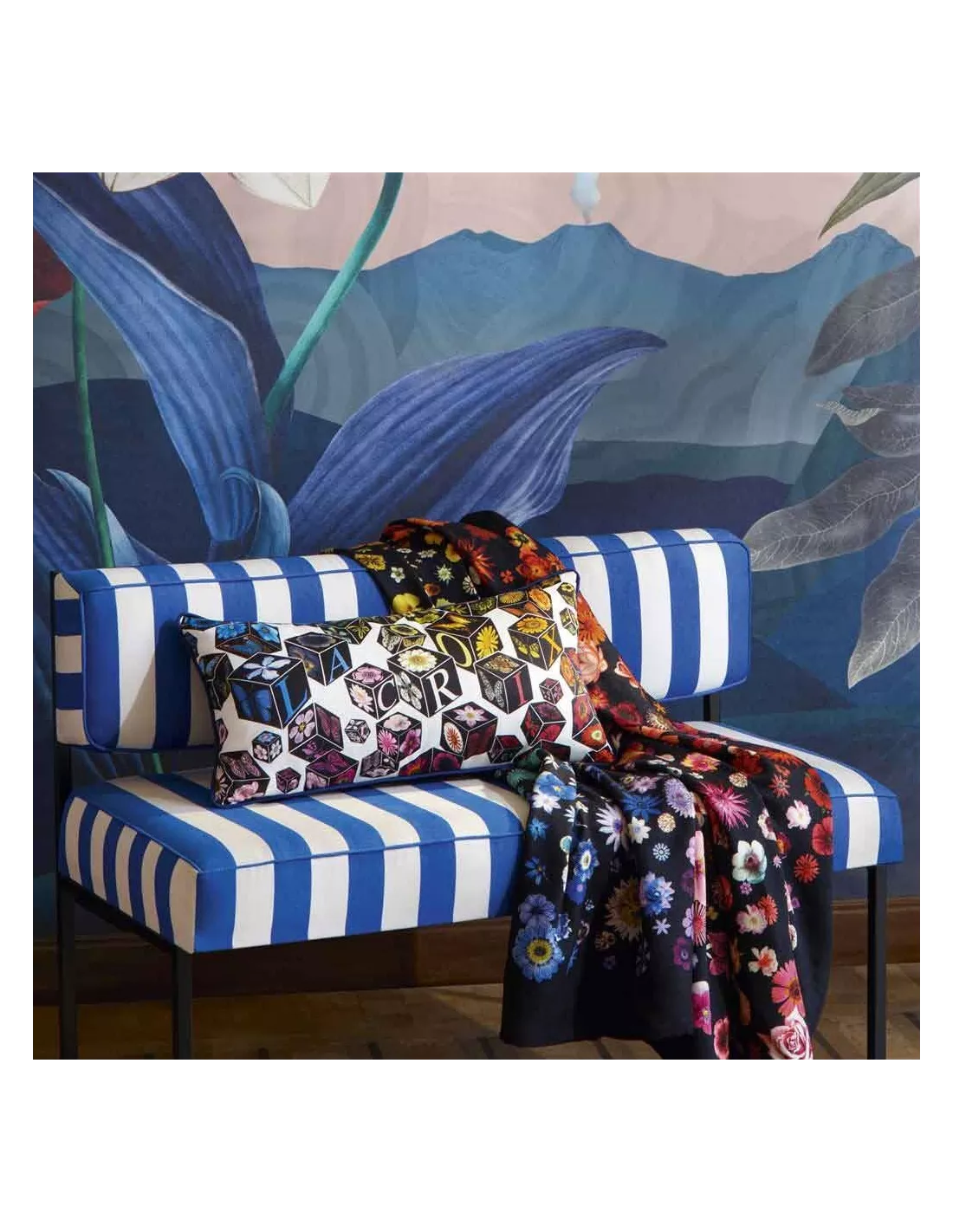 Plaid Jardin des Hesperides, Christian Lacroix Plaid Jardin Des Hesperides, Christian Lacroix -Deco En Ligne Magasin plaid jardin des hesperides christian lacroix 1