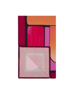 Plaid Lacroix Graphe Magenta, Christian Lacroix -Deco En Ligne Magasin plaid lacroix graphe magenta christian lacroix 2