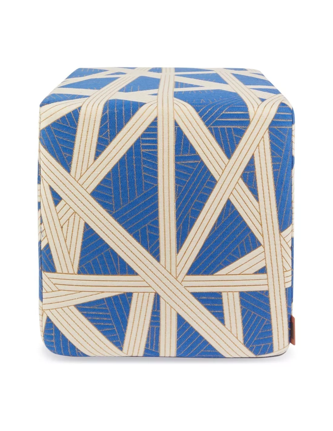 Pouf Cube Nastri bleu, Missoni Home Pouf Cube Nastri Bleu, Missoni Home -Deco En Ligne Magasin pouf cube nastri bleu missoni home