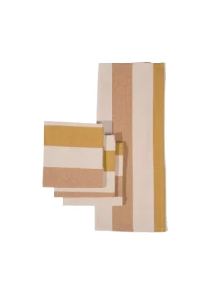 Serviettes De Table Boulevard Raspail Miel, Les Toiles Du Soleil