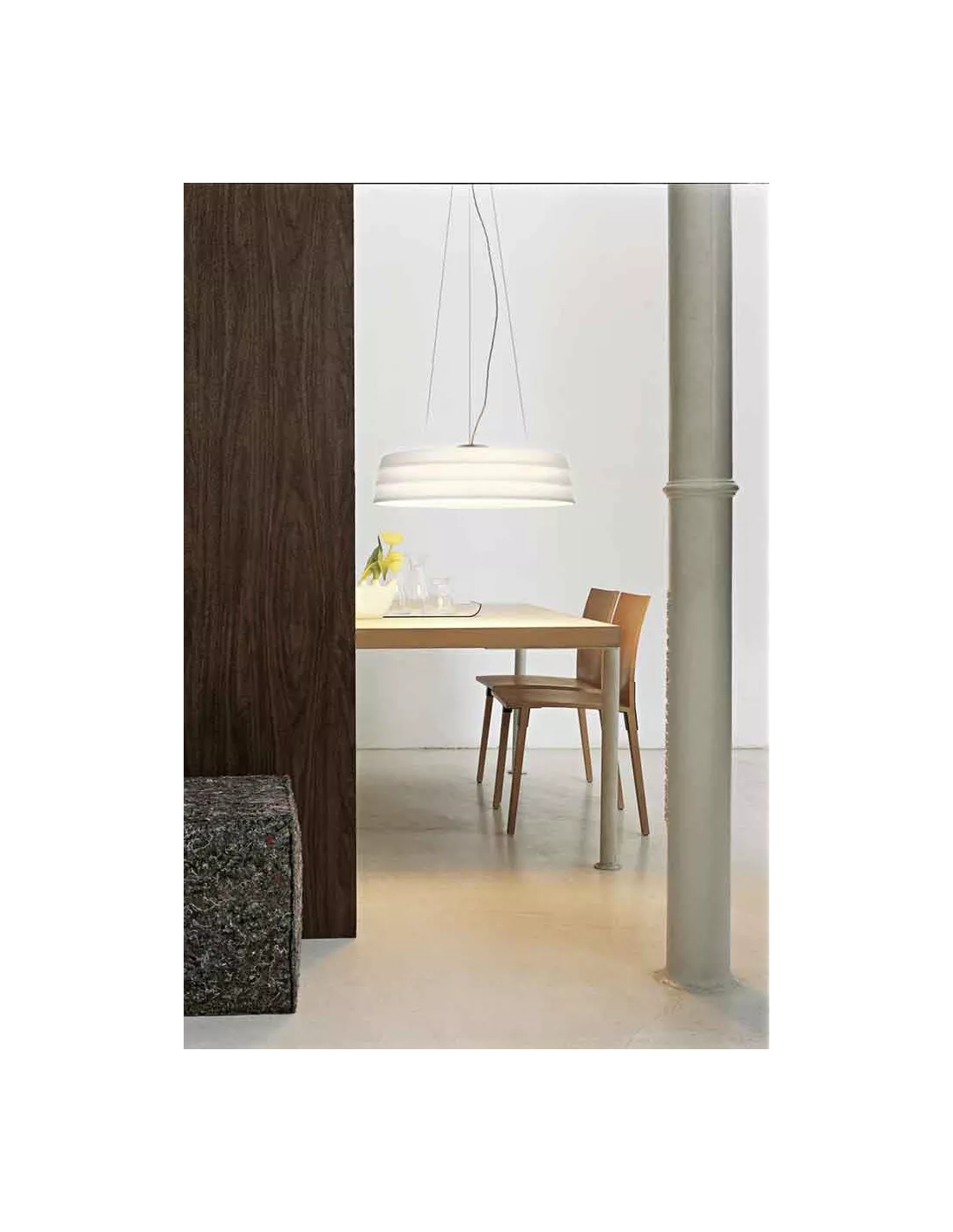 Suspension C'HI blanc opalin, Penta Suspension C'HI Blanc Opalin, Penta -Deco En Ligne Magasin suspension c hi blanc opalin penta