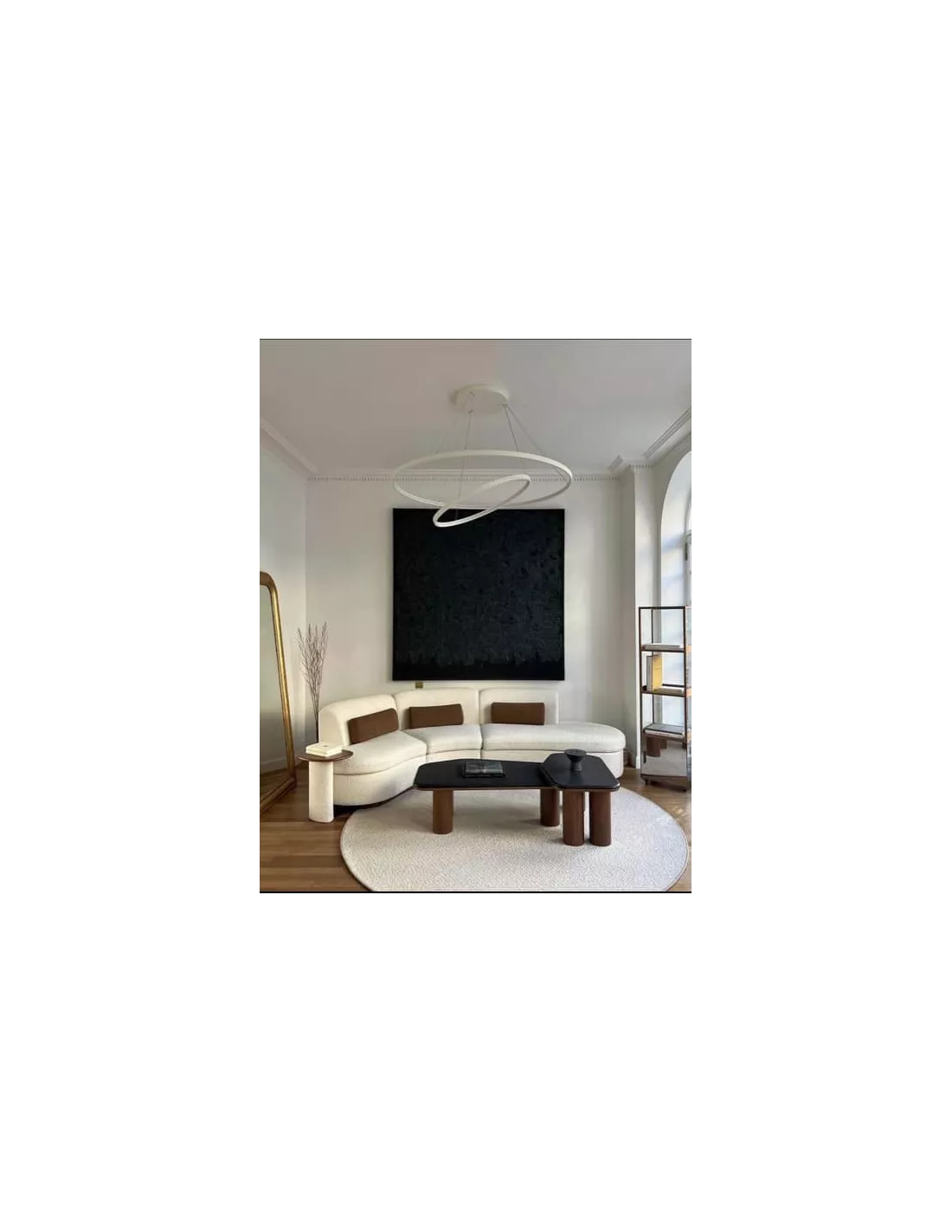 Suspension Cascade 2 cercles, Le Deun Luminaires Suspension Cascade 2 Cercles, Le Deun Luminaires -Deco En Ligne Magasin suspension cascade 2 cercles le deun luminaires