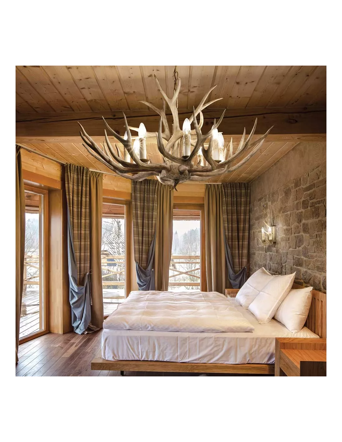 Suspension Chalet 12, Ideal Lux Suspension Chalet 12, Ideal Lux -Deco En Ligne Magasin suspension chalet 12 ideal lux 1