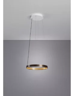 Suspension Circle Ø30 Bronze Médaille, Le Deun Luminaires 4 Suspension Circle Ø30 Bronze Médaille, Le Deun Luminaires -Deco En Ligne Magasin suspension circle o30 bronze medaille le deun luminaires 4