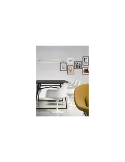 Suspension Circle Ø80 Blanche Le Deun Luminaires