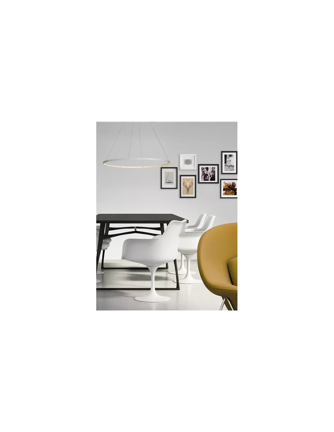 Suspension Circle Ø80 blanche Le Deun Luminaires Suspension Circle Ø80 Blanche Le Deun Luminaires -Deco En Ligne Magasin suspension circle o80 blanche le deun luminaires