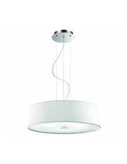 Suspension Hilton SP4 Blanche, Ideal Lux