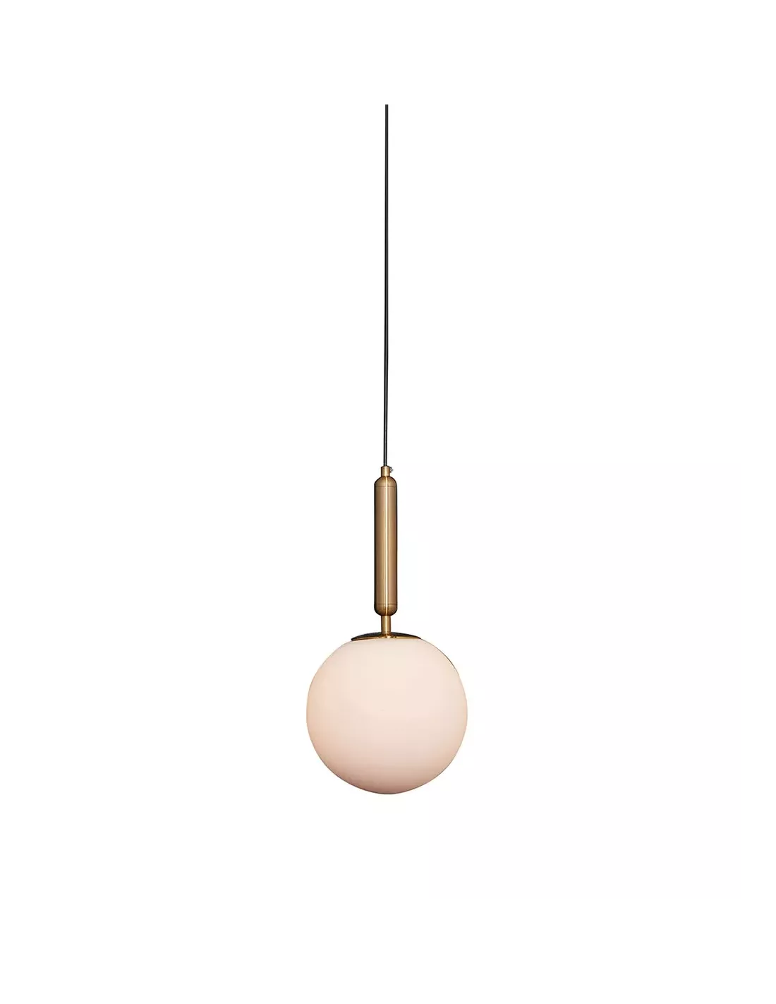 Suspension Moon Blanc/Doré