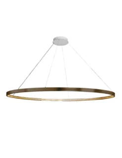 Suspension Omega Bronze Ø120 Ou 200, Le Deun Luminaires