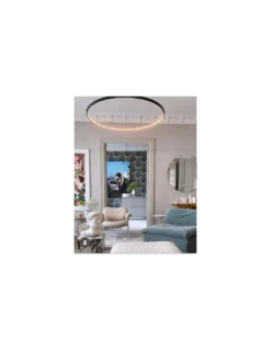 Suspension Omega Noire Ø120, Le Deun Luminaires 4 Suspension Omega Noire Ø120, Le Deun Luminaires -Deco En Ligne Magasin suspension omega noire o120 le deun luminaires 3