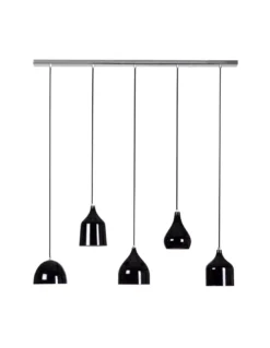 Suspension Vintage Large Noire Linea Verdace