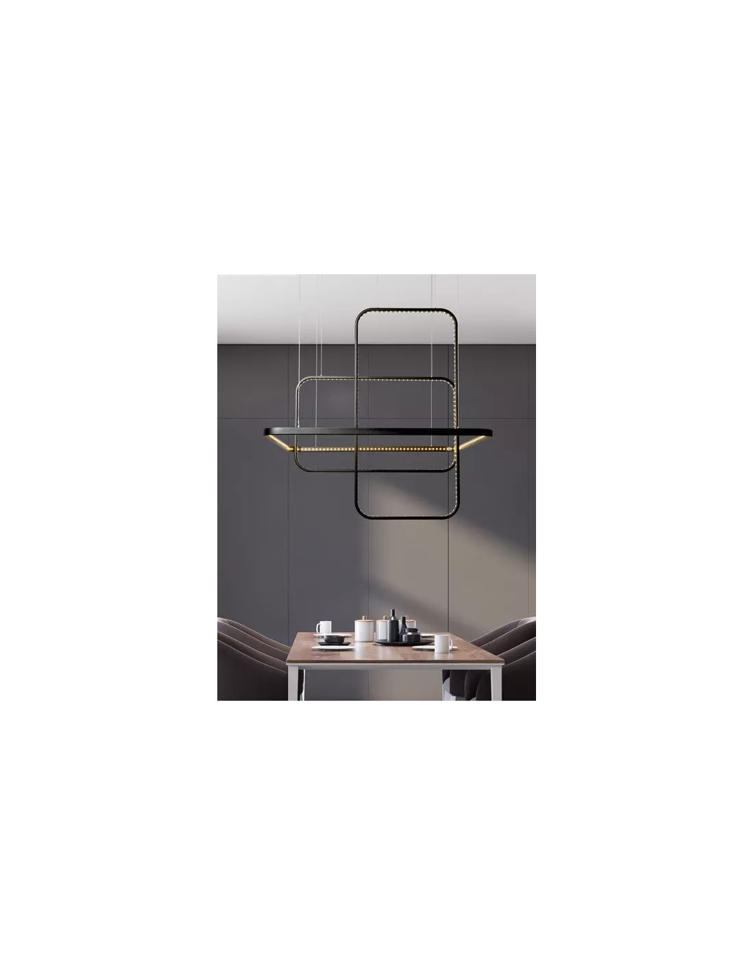 Suspension Yocto noire, Le Deun Luminaires Suspension Yocto Noire, Le Deun Luminaires -Deco En Ligne Magasin suspension yocto noire le deun luminaires 1