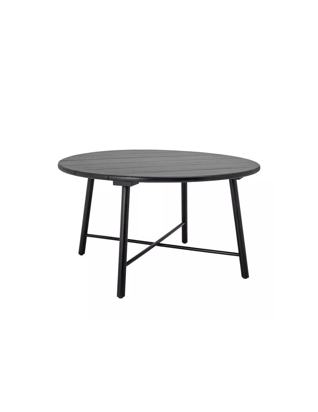 Table à manger ronde noire Lope, Bloomingville Table à Manger Ronde Noire Lope, Bloomingville -Deco En Ligne Magasin table a manger ronde noire lope bloomingville