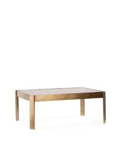 Table Basse Levanzo Bronze Et Verre Fumé 102x62cm -Deco En Ligne Magasin table basse bronze et verre fume 102x62cm 3