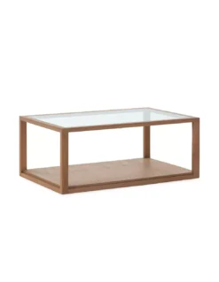 Table Basse Naturel En Verre Ramon, Thai Natura