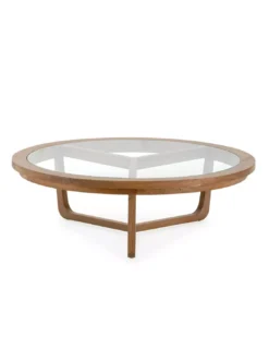 Table Basse Ronde En Verre Ø100, Thai Natura 2 Table Basse Ronde En Verre Ø100, Thai Natura -Deco En Ligne Magasin table basse ronde en verre o100 thai natura 1