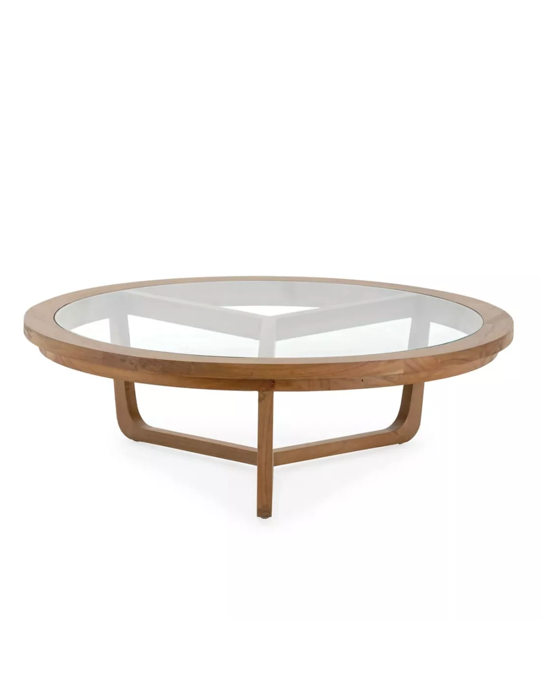 Table basse ronde en verre Ø100, Thai Natura Table Basse Ronde En Verre Ø100, Thai Natura -Deco En Ligne Magasin table basse ronde en verre o100 thai natura 1