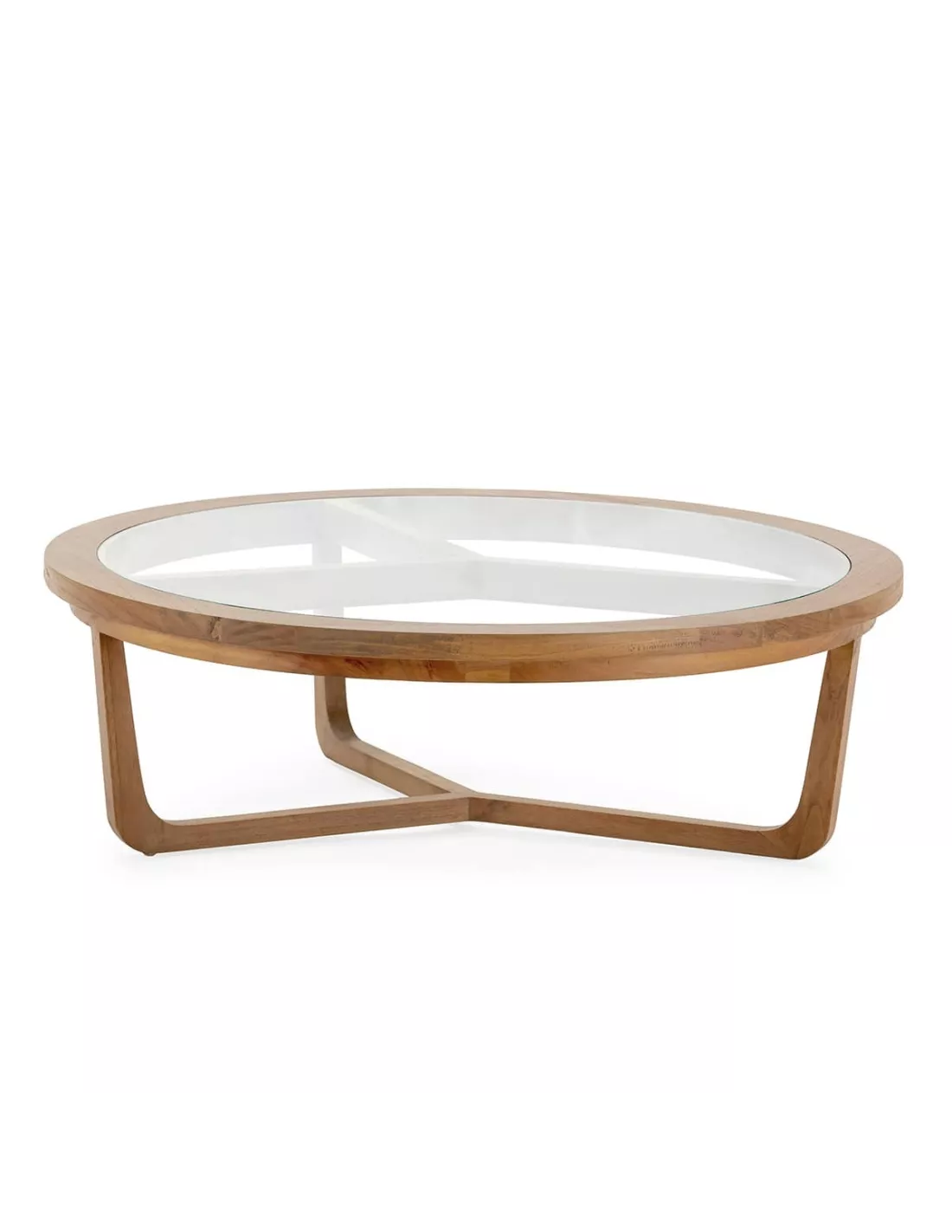 Table basse ronde en verre Ø100, Thai Natura Table Basse Ronde En Verre Ø100, Thai Natura -Deco En Ligne Magasin table basse ronde en verre o100 thai natura