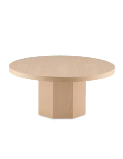 Table Basse Ronde Naturel Marla, Thai Natura