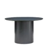 Table Basse Ronde Noire Plesse Ø60