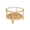Table Basse Rotin Riviera Ø66, KOK Maison