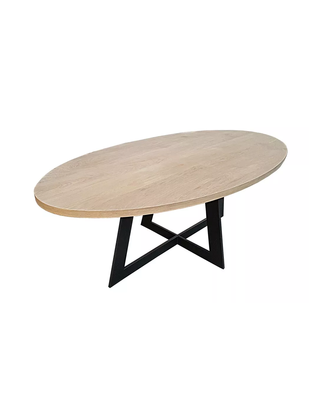Table de repas ovale Carat en chêne Table De Repas Ovale Carat En Chêne -Deco En Ligne Magasin table de repas ovale carat en chene