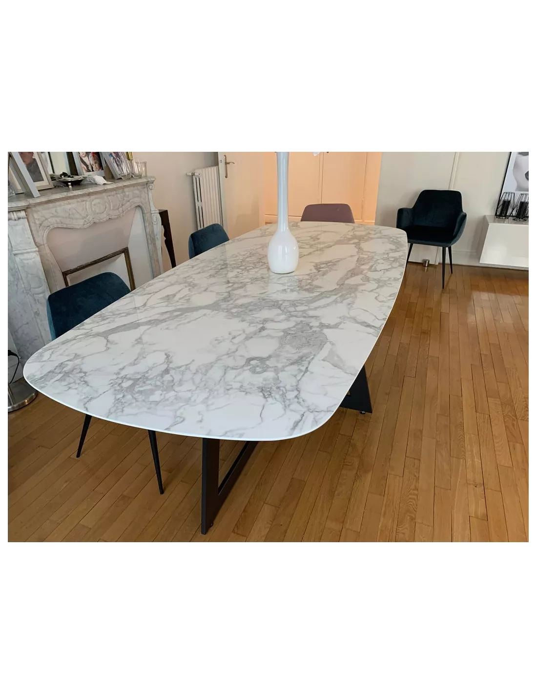 Table repas Céramique Carat tonneau 8 finitions Table Repas Céramique Carat Tonneau 8 Finitions -Deco En Ligne Magasin table repas ceramique carat tonneau 8 finitions