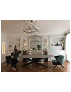 Table Repas Céramique Ovale Versatil 8 FINITIONS -Deco En Ligne Magasin table repas ceramique ovale versatil 8 finitions 2