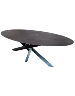 Table Repas Céramique Ovale Versatil 8 FINITIONS